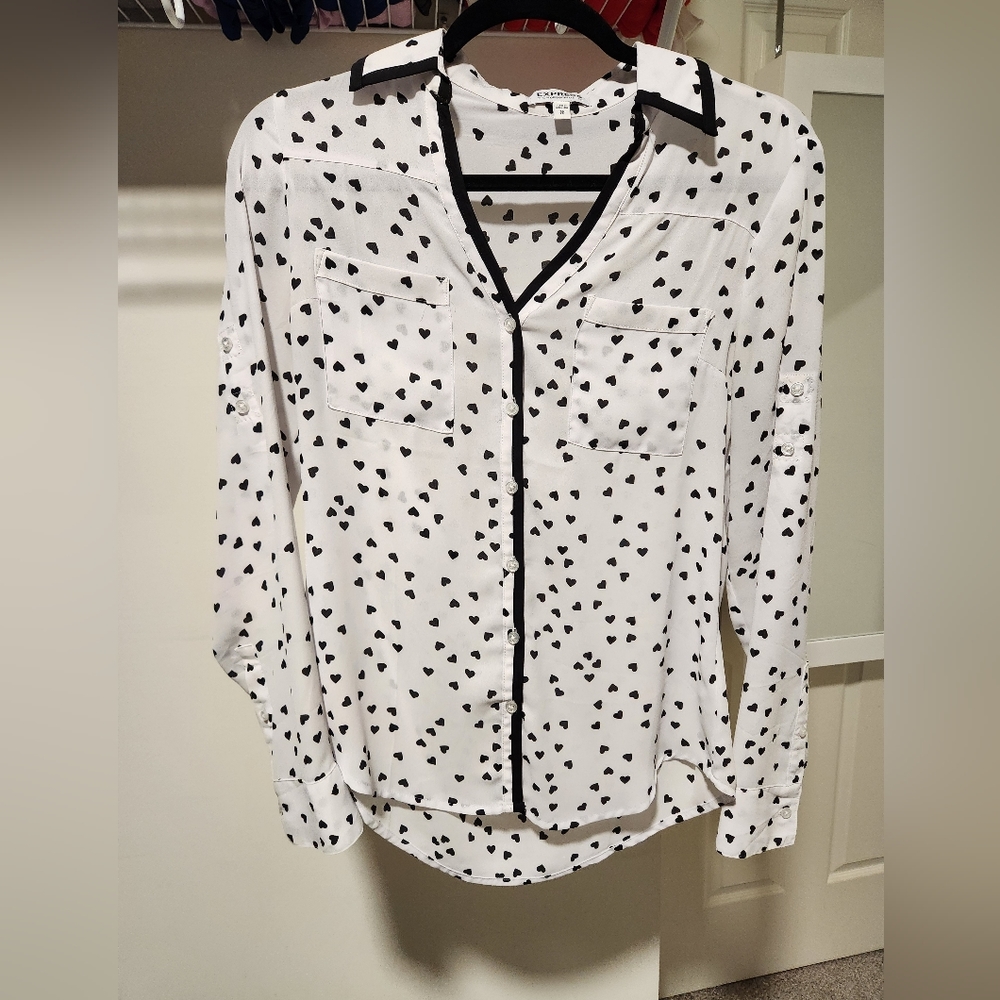 Express button up - XS